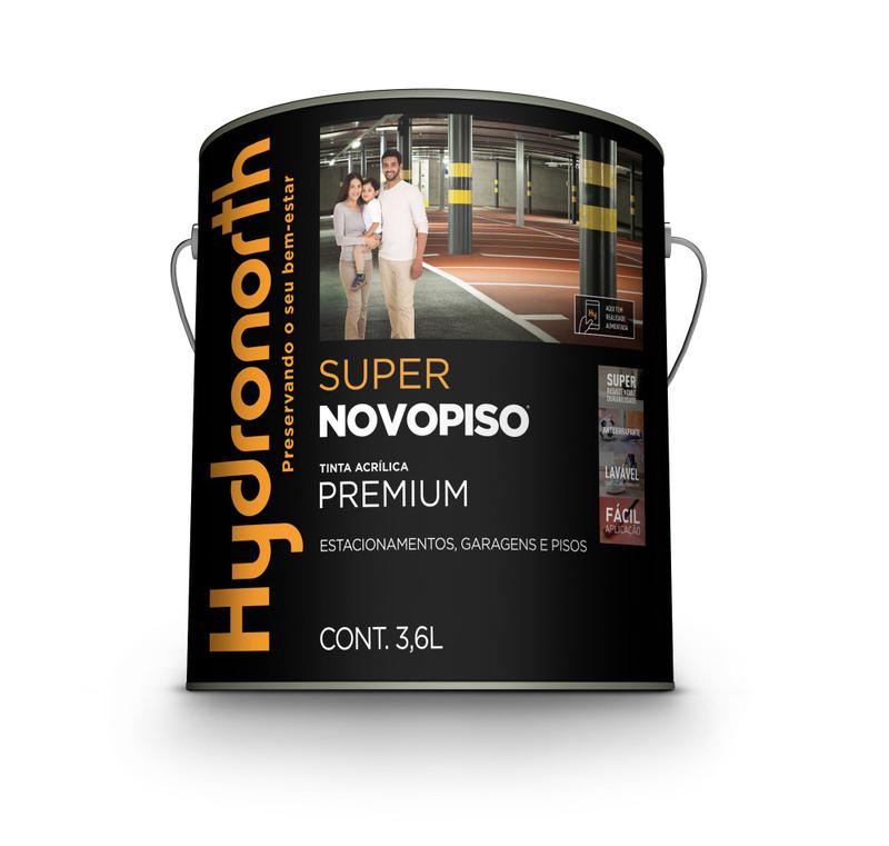 Super novopiso 3,6 litros - Hydronorth - Tinta para Parede